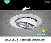 Um branco natural Downlights Recessed diodo emissor de luz de 5 polegadas com economia de energia
