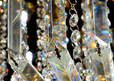 Luzes de teto de cristal luxuosos que cabem, teto original contemporâneo candelabro montado