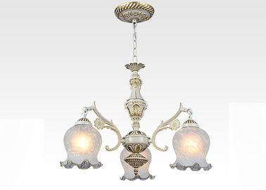 A iluminação moderna do candelabro do estilo de Baroco liga de zinco morre máscara das cabeças da carcaça 3 para baixo