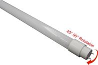 luz Dustproof Rotatable do tubo do diodo emissor de luz de 1500mm 45/90° G13 T8 para a família IP33
