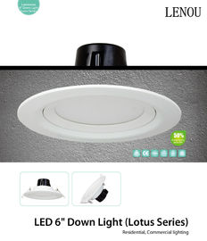 Eficiência elevada Downlights Recessed diodo emissor de luz ângulo de feixe de 105 graus