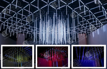 3D tubo vertical de queda da neve DMX da cor completa 0.6m impermeável para o disco