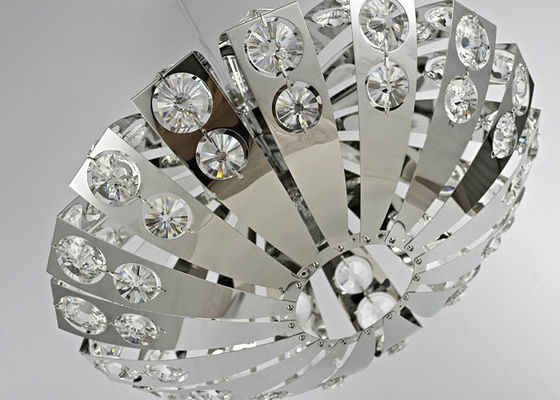 Iluminação moderna funky do candelabro/luz de cristal contemporânea do pendente K9 para a decoração interna