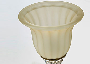Prata/de metal e vidro do ouro candelabro do ferro forjado do vintage com máscaras, 6 600W claros E27