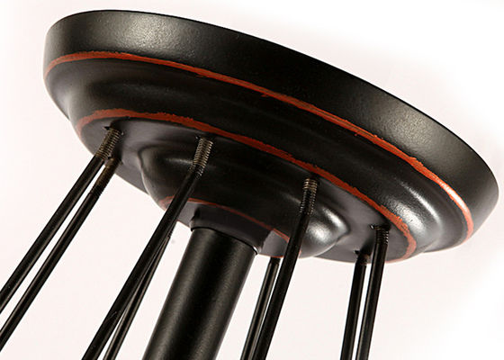 Tipo candelabro da vela do art deco do ferro forjado com ferro e vidro, moderno ou tradicional