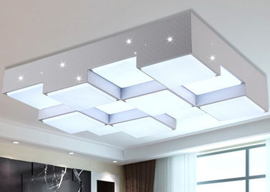 Candelabro moderno branco home do ferro do diodo emissor de luz do teto Lights64W do diodo emissor de luz