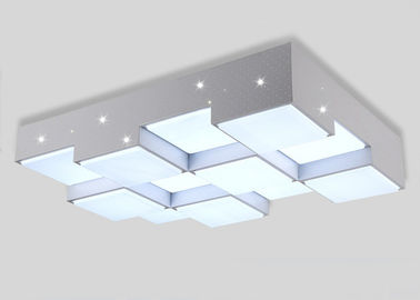 Candelabro moderno branco home do ferro do diodo emissor de luz do teto Lights64W do diodo emissor de luz