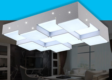 Candelabro moderno branco home do ferro do diodo emissor de luz do teto Lights64W do diodo emissor de luz