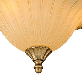 Dispositivo elétrico de iluminação de vidro do teto do candelabro/resina do teto do ferro forjado