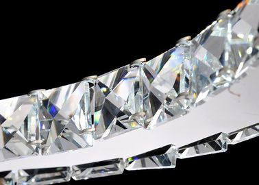 Candelabro de cristal luxuoso moderno dado forma coração