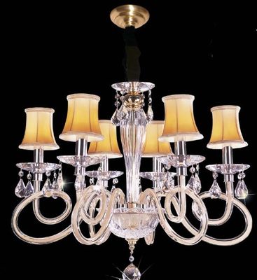 CE de cristal luxuoso tradicional dos dispositivos elétricos de iluminação do candelabro/RoHS/FCC