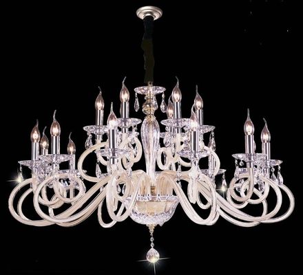 CE de cristal luxuoso tradicional dos dispositivos elétricos de iluminação do candelabro/RoHS/FCC