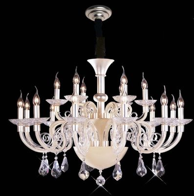Iluminação de cristal contemporânea do candelabro E14/E27 da bacará com 18 luzes