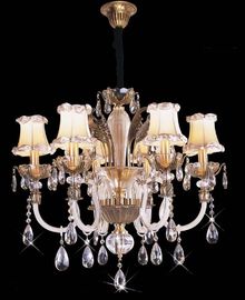 O lúmen alto 18 ilumina a iluminação do candelabro do cristal de 1050 x de 820mm/iluminação comercial do pendente do diodo emissor de luz
