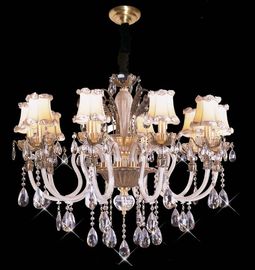 O lúmen alto 18 ilumina a iluminação do candelabro do cristal de 1050 x de 820mm/iluminação comercial do pendente do diodo emissor de luz