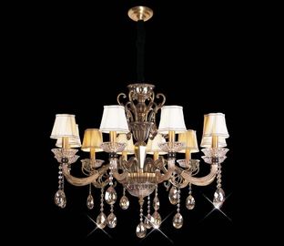 Grande candelabro de cristal moderno de 30 braços que leve não tonto para o hotel/corredor