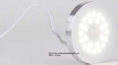 os plásticos 1.6W dirigem dispositivos elétricos de iluminação do diodo emissor de luz sob o armário iluminam-se para baixo