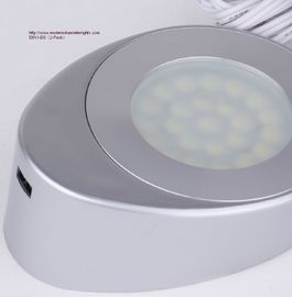 Plásticos dos dispositivos elétricos de iluminação do diodo emissor de luz do armário/branco fresco morno de alumínio