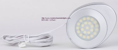 Plásticos dos dispositivos elétricos de iluminação do diodo emissor de luz do armário/branco fresco morno de alumínio