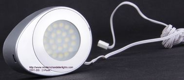 Plásticos dos dispositivos elétricos de iluminação do diodo emissor de luz do armário/branco fresco morno de alumínio