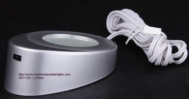 Plásticos dos dispositivos elétricos de iluminação do diodo emissor de luz do armário/branco fresco morno de alumínio