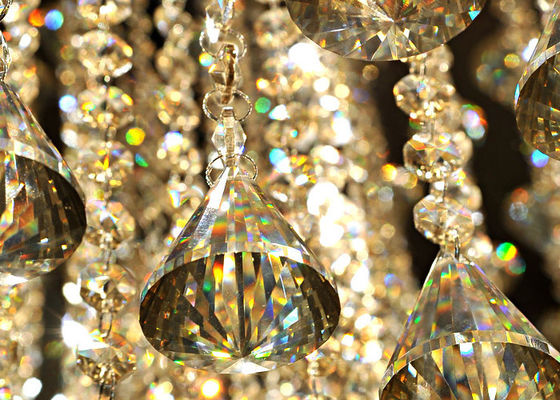 Luzes de teto de cristal do diodo emissor de luz do retângulo para bairros sociais, hotel