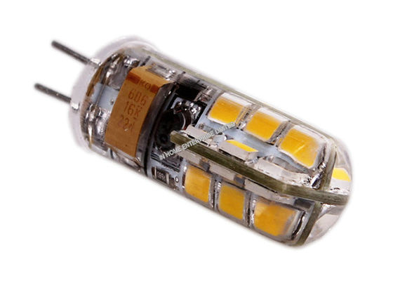 lâmpada de cristal decorativa interna das luzes 220LM do diodo emissor de luz G4 de 2.5W 24PCs 2835