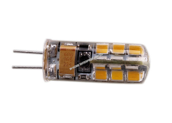 lâmpada de cristal decorativa interna das luzes 220LM do diodo emissor de luz G4 de 2.5W 24PCs 2835