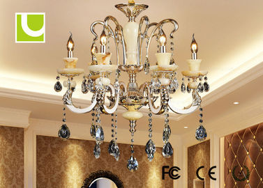 Candelabro leve 115 x 110 cm da lâmpada 18 de cristal do teto 110V/220V luxuoso do quarto