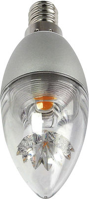 360 graus Dimmable conduziram o bulbo 5W E14 da vela do filamento decorativo para o candelabro