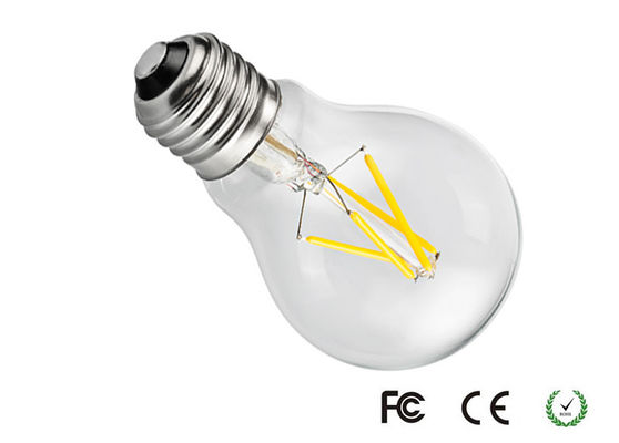 Ampolas Dimmable 60*108mm do filamento do estilo antigo de E26 4W A60 3000K