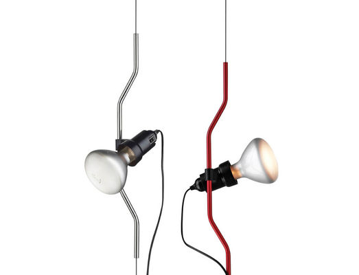 Assoalho minimalista de Parentesi à luz do aço carbono da lâmpada do teto com forma tubular