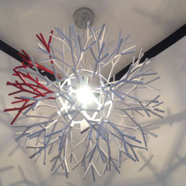 Craft o pendente coral que ilumina a luz moderna da suspensão popular para o projeto do hotel