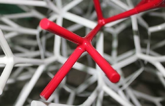 Lâmpada coral da suspensão da máscara da luz moderna acrílica agradável da suspensão para a sala de jantar