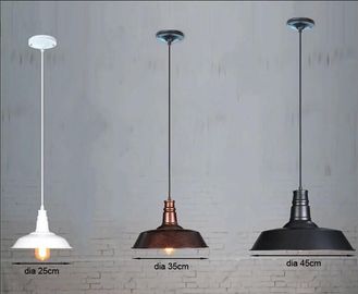 Sótão de suspensão gracioso nostálgico do vintage das luzes de teto, lâmpada de pendente industrial