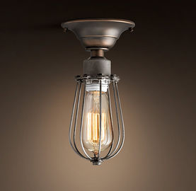 Lâmpada industrial nórdica retro preta do teto da luz de teto para a sala de jantar