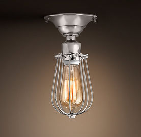 Lâmpada industrial nórdica retro preta do teto da luz de teto para a sala de jantar