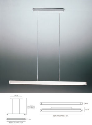T5 conduziu lâmpadas de poupança de energia das luzes de teto do tubo para a loja comercial
