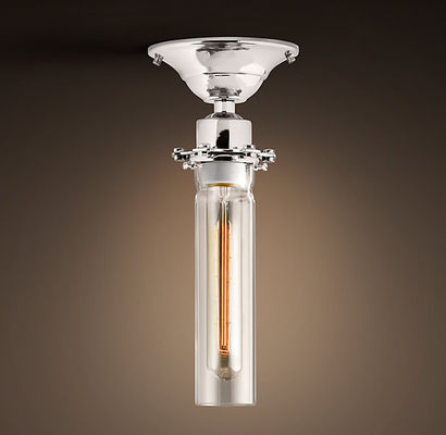 Luz de teto branca do armazém do leite, lâmpada do teto da vela para a sala de visitas