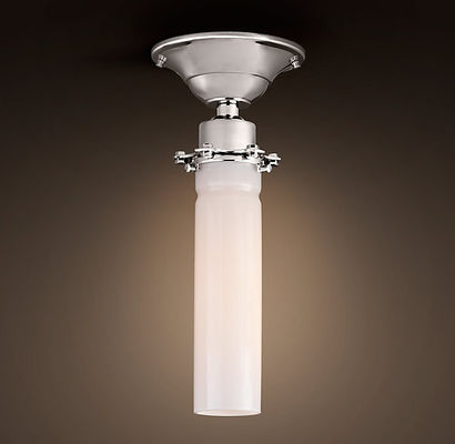 Luz de teto branca do armazém do leite, lâmpada do teto da vela para a sala de visitas