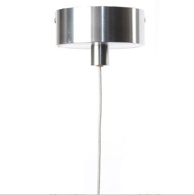 A bola clara do cristal conduziu o pendente suspendido transparente das luzes do candelabro