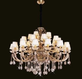 O candelabro de cristal do diodo emissor de luz de Swarovski ilumina-se com CE/RoHS de 30 braços