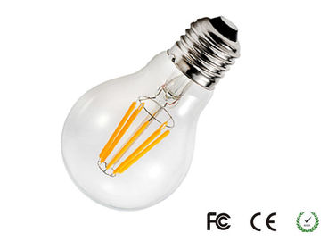 220V ampola 60*110mm do globo do diodo emissor de luz de Dimmable do bulbo do filamento do diodo emissor de luz 6W do Ra 85