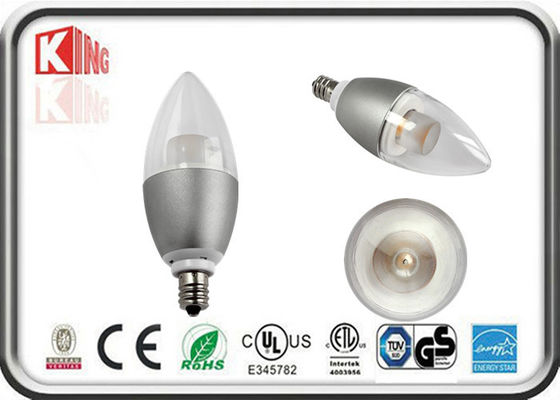 grau 80Ra da luz E27 360 da vela do diodo emissor de luz 5W para o candelabro decorativo