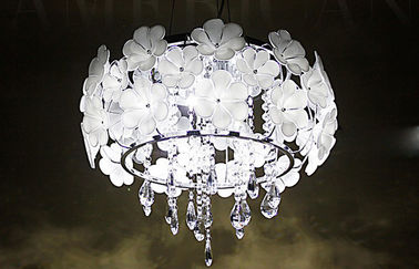 Pintura que termina a luz de cristal do candelabro K9 para a sala de jantar