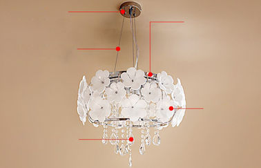 Pintura que termina a luz de cristal do candelabro K9 para a sala de jantar