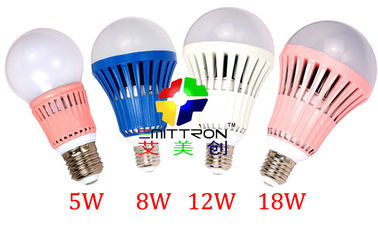 Abrigue PCes puros dos bulbos 2835SMD 16 do globo do diodo emissor de luz do branco 4000K 60mm com meia forma da bola