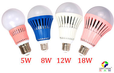 Abrigue PCes puros dos bulbos 2835SMD 16 do globo do diodo emissor de luz do branco 4000K 60mm com meia forma da bola