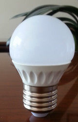 CRI 80 para a junção do trevo, bulbos das ampolas 3w do diodo emissor de luz do agregado familiar do globo do diodo emissor de luz