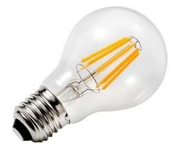 o globo do bulbo do filamento do diodo emissor de luz de 630lm 6W Dimmable dado forma conduziu ampolas para o quarto